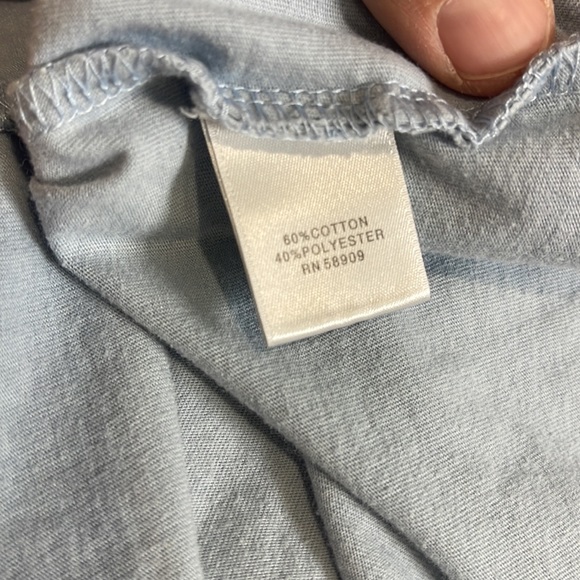 Fun Friday Blue and White Top - Picture 4 of 6